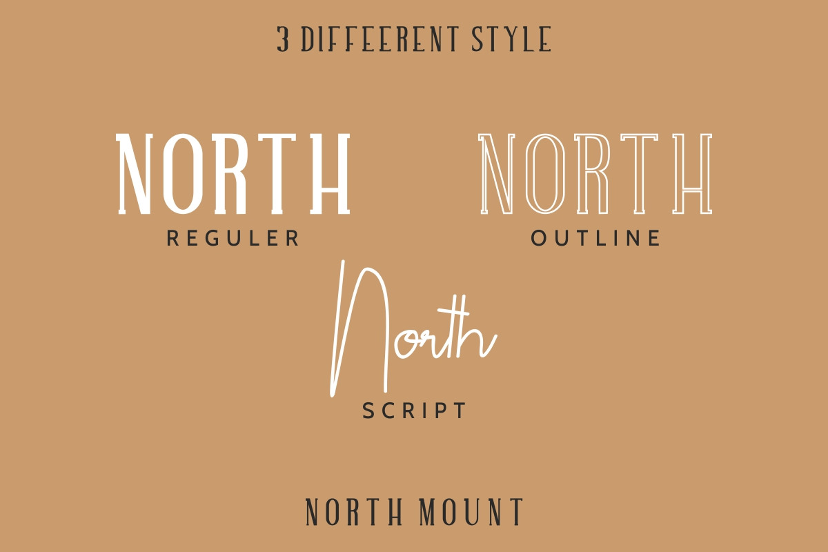 North Mount Font Trio