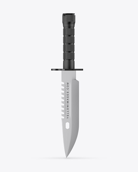 Matte Knife Mockup