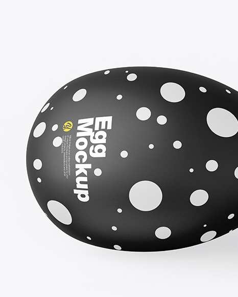 Two Matte Eggs Mockup PSD #2
