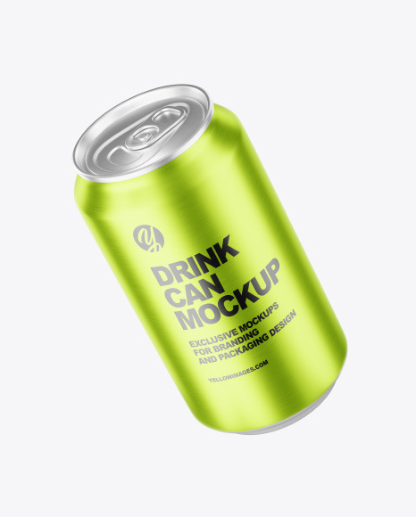 Aluminium Can Mockup