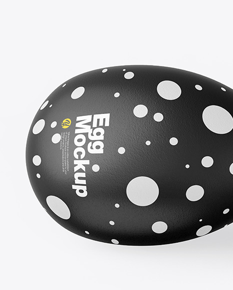 Two Textured Eggs Mockup PSD #7