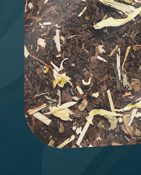 Paper Box with Tea Mockup PSD #2