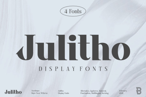 Julitho Fonts