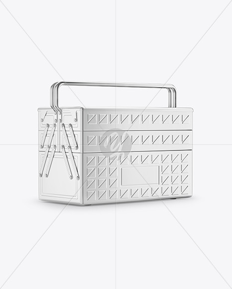 Tool Box Mockup   Half Side View PSD #3