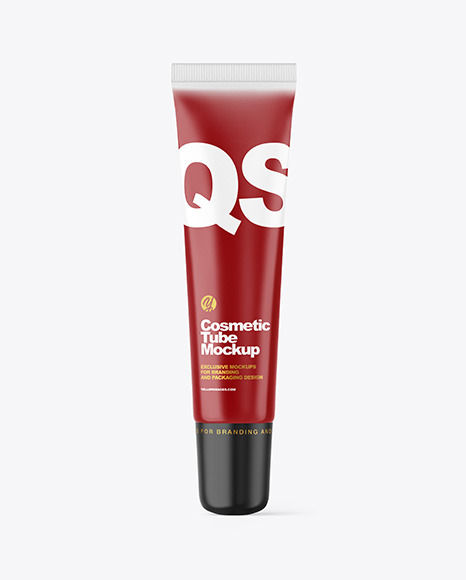 Clear Liquid Soap Cosmetic Tube Mockup
