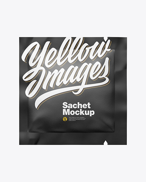 Download Textured Square Sachet Mockup In Sachet Mockups On Yellow Images Object Mockups