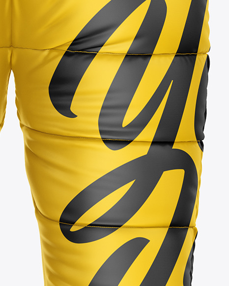 Download Men S Down Pants Mockup In Apparel Mockups On Yellow Images Object Mockups