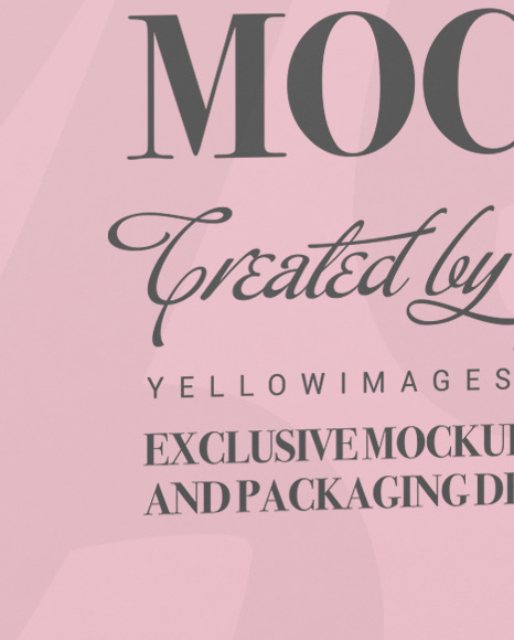 Box with Cotton Buds Mockup PSD #2