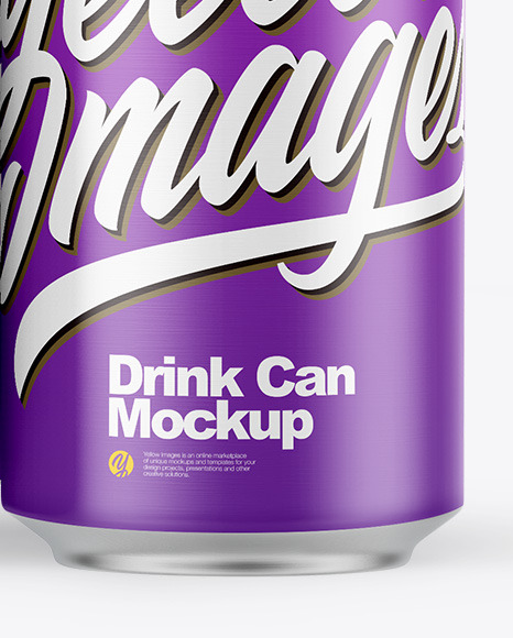 6 Pack Matte Cans with Holder Mockup PSD #6