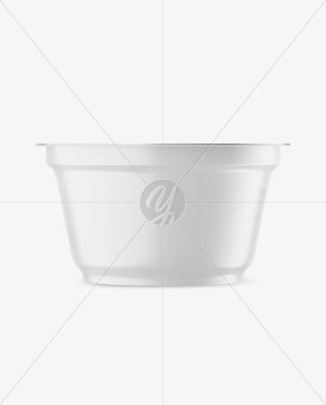 Plastic Matte Cup Mockup PSD #3