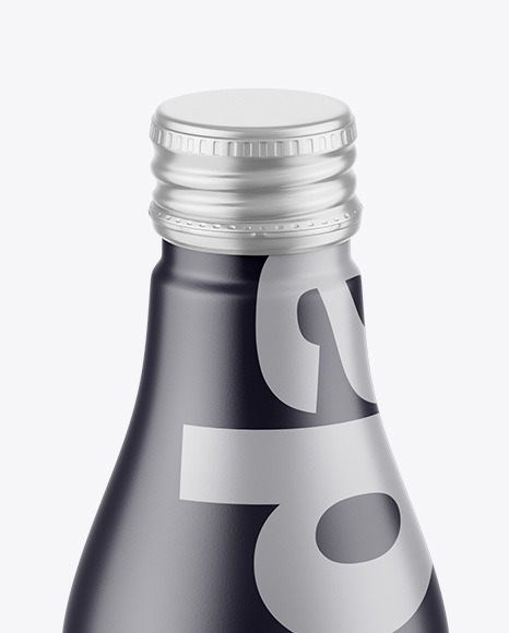 Matte Drink Bottle Mockup PSD #5
