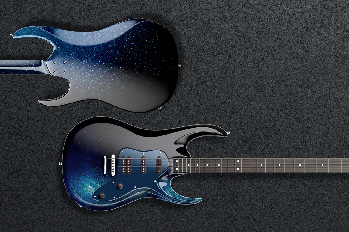 Electric Guitar Mockups Set