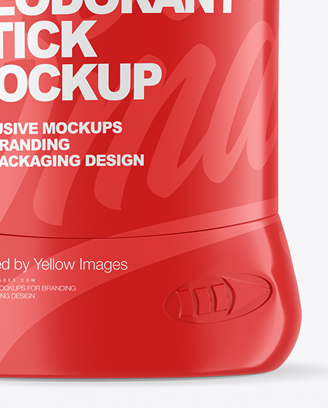 Glossy Deodorant Stick Mockup
