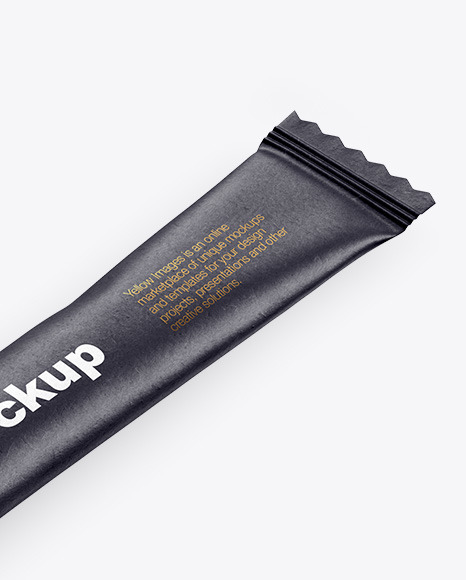 Kraft Stick Sachet Mockup PSD #6