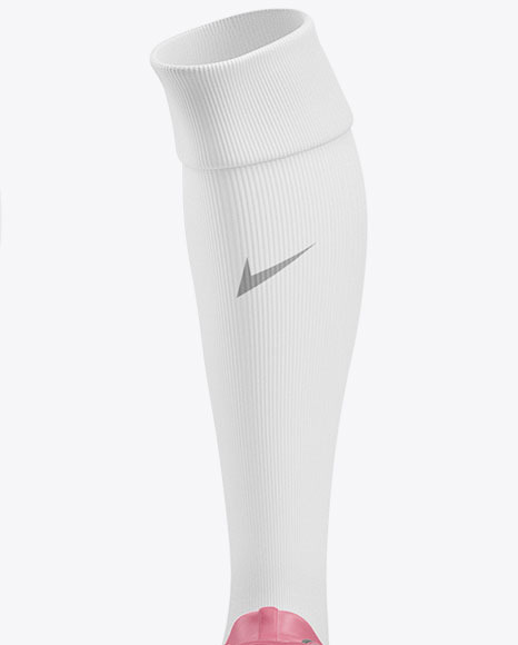 Women’s Long Sleece Football Kit Mockup – Half Side View PSD #7