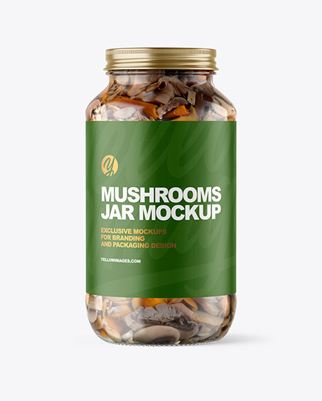 Household Jar Mockup