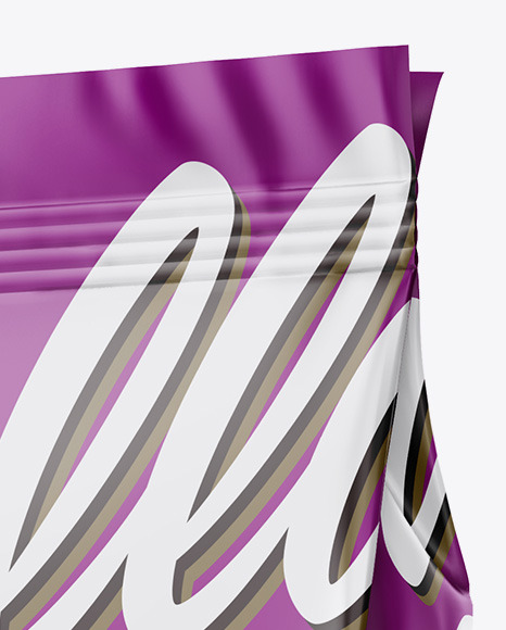 Matte Food Bag Mockup PSD #2