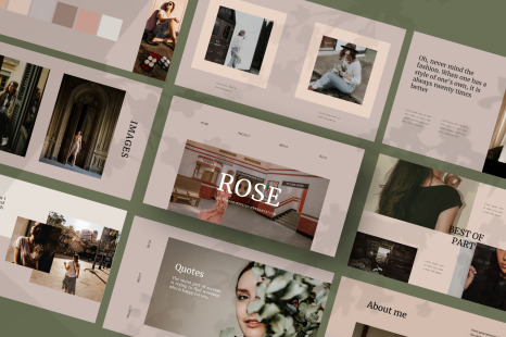 Rose Keynote Template