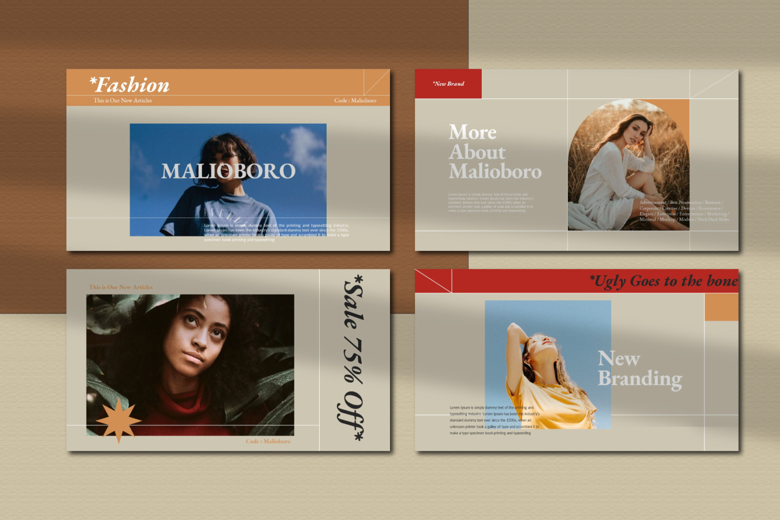 Malioboro Powerpoint Template