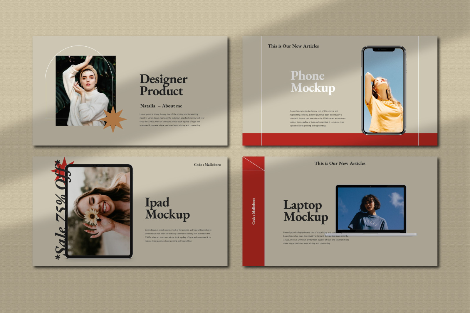 Malioboro Powerpoint Template