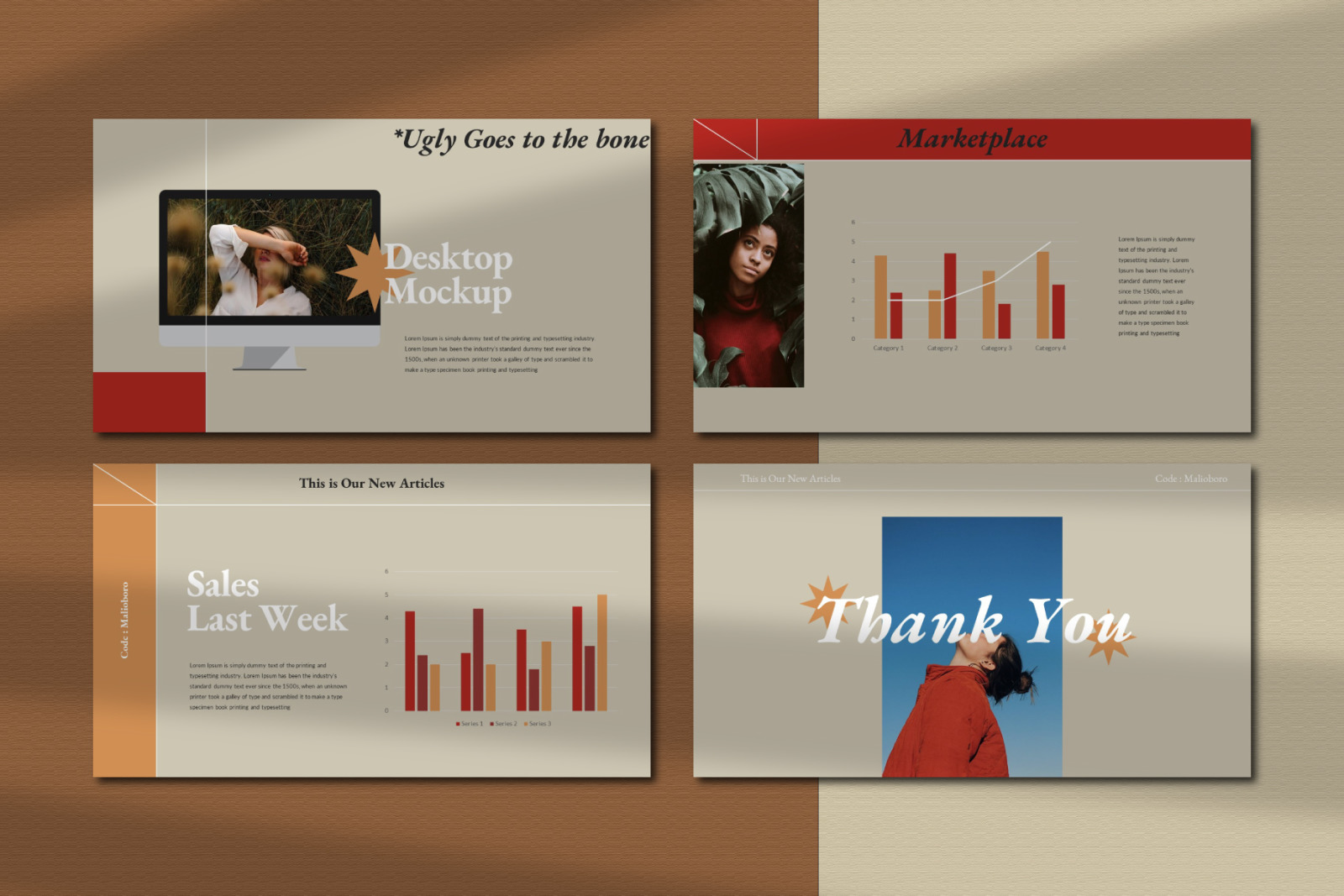 Malioboro Powerpoint Template