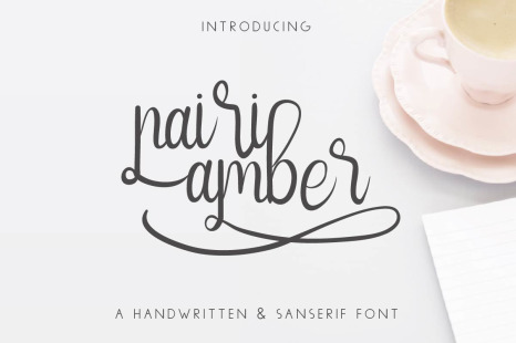 NairiAmber Font Duo