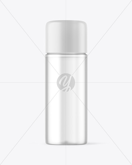 Frosted Cosmetic Bottle Mockup PSD #3