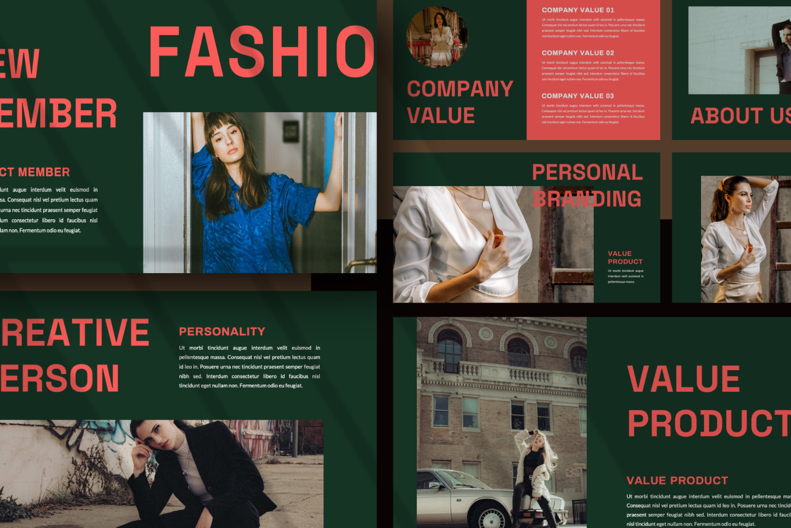 Parsley Powerpoint Template on Yellow Images Creative Store