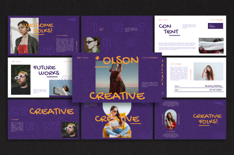 Olson Powerpoint Template