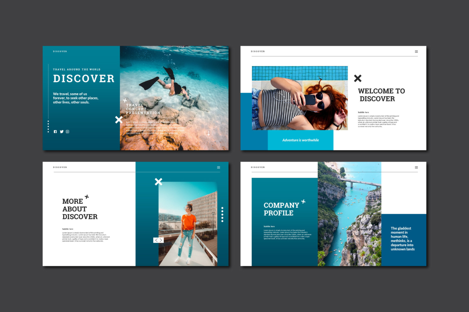 Discover Keynote Template