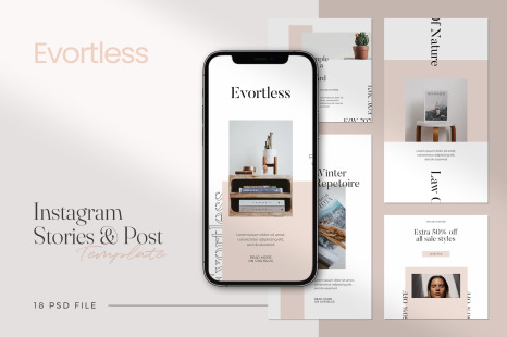 Evortless Instagram Template