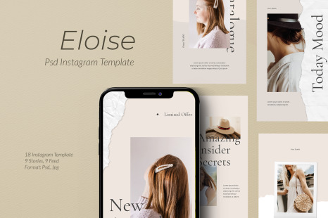 Eloise Instagram Template