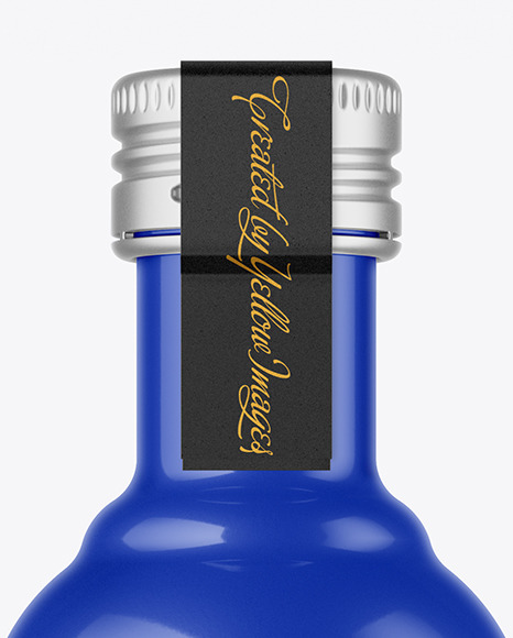 Glossy Bottle Mockup PSD #1