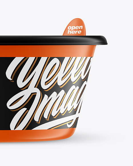 Matte Plastic Cup Mockup PSD #6