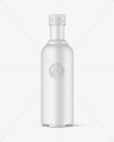 Matte Bottle Mockup PSD #3