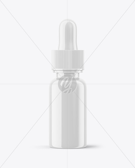 15ml Glossy Dropper Bottle Mockup PSD #3