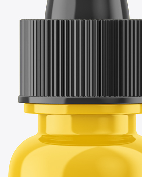 15ml Glossy Dropper Bottle Mockup PSD #2