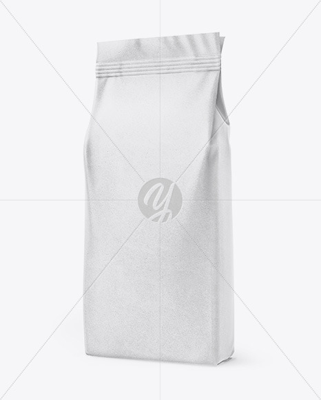 Download Kraft Food Bag Mockup In Bag Sack Mockups On Yellow Images Object Mockups