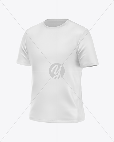 Download T Shirt Mockup Half Side View In Apparel Mockups On Yellow Images Object Mockups