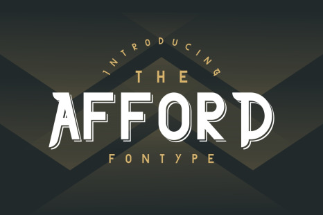 The Afford Serif Font