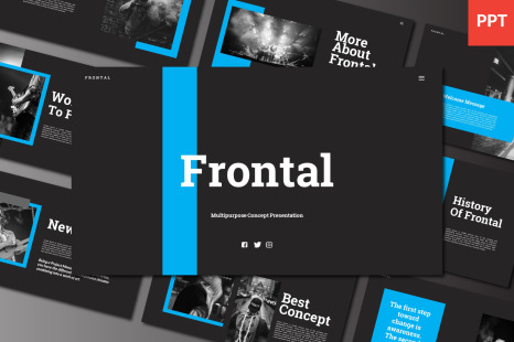 Frontal Powerpoint Template