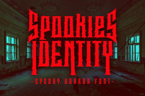 Spookies Identity - Spooky Horror Font