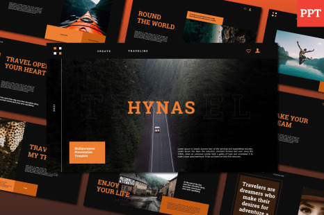 Hyenas Powerpoint Template