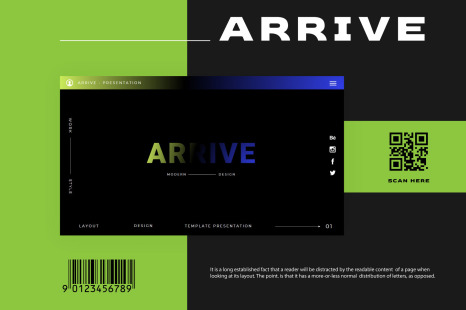 ARRIVE Powerpoint Template