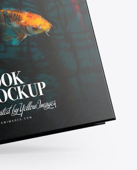 Two Hardcover Books w  Glossy Covers Mockup PSD #6