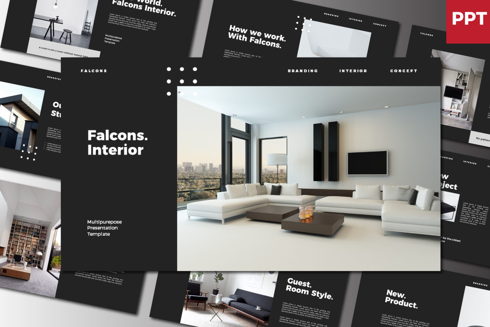 Falcons Powerpoint Template