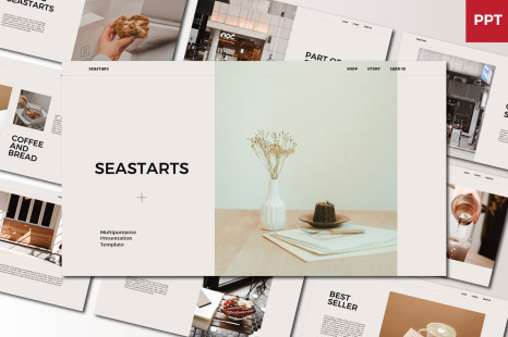 Seastars Powerpoint Template