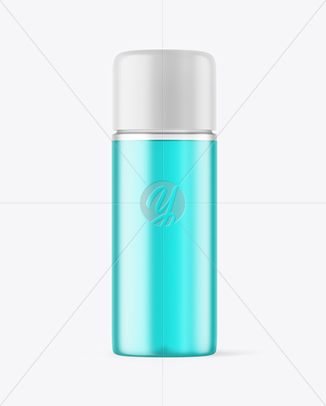 Frosted Color Liquid Bottle Mockup