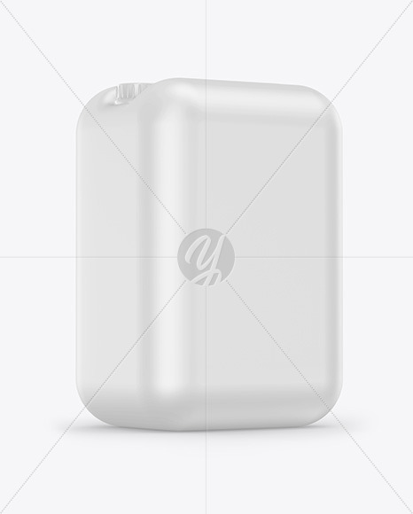 Plastic Jerrycan Mockup PSD #3