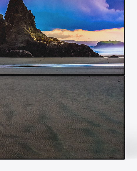 LED Poster Video Wall Mockup PSD #6